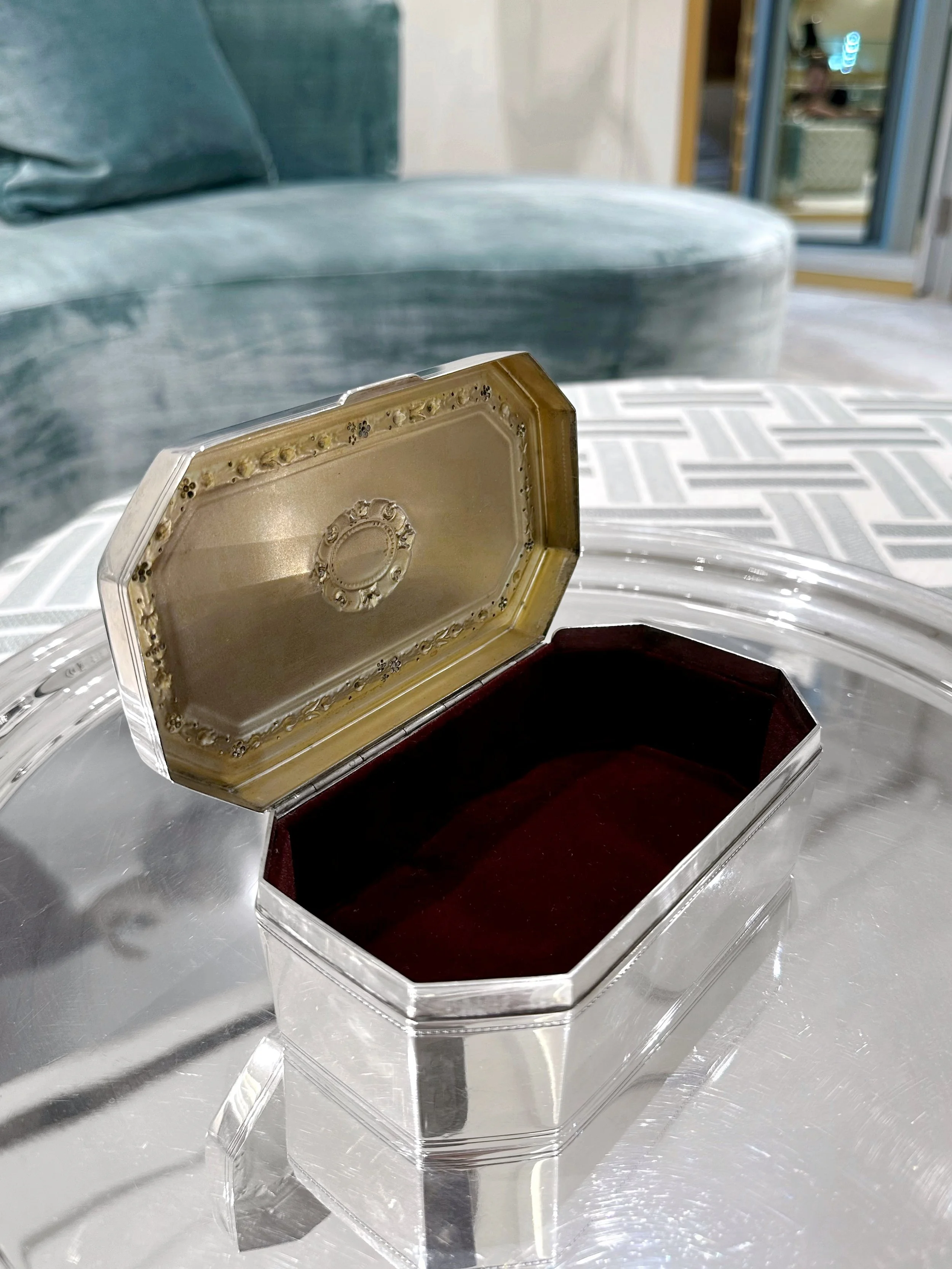 Tiffany　　SILVER　アクセサリーケース　VINTAGE SPECIAL / 1964】TIFFANY&Co. ティファニー U.S.M.C. シルバー